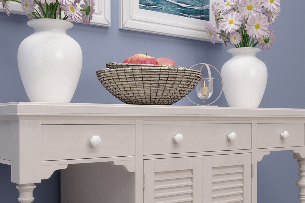 pomos porcelana blanca
