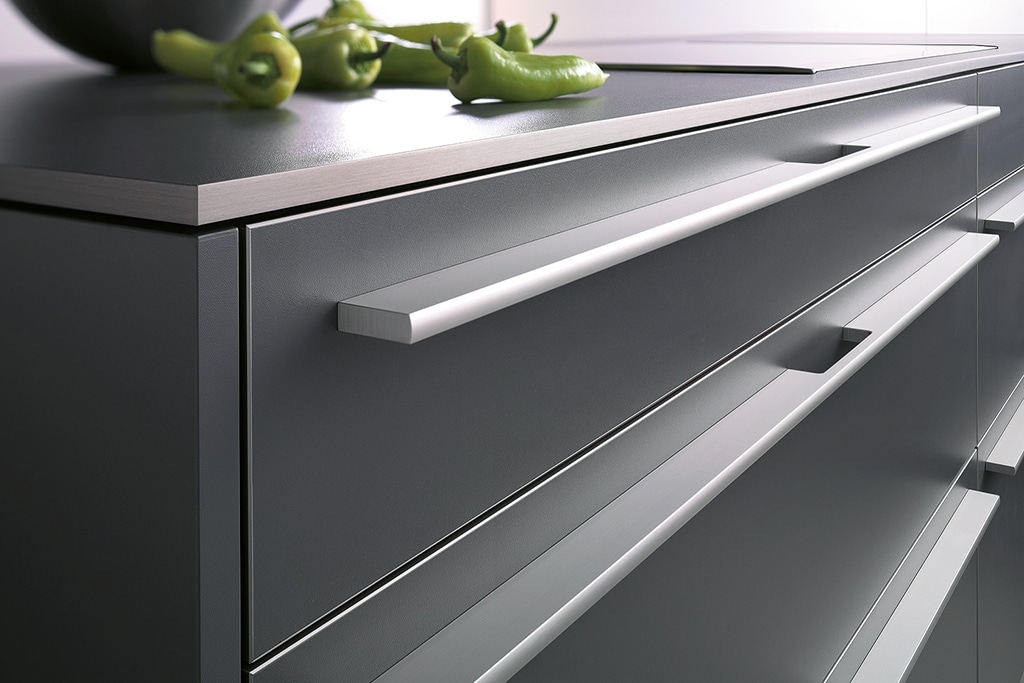 tiradores cocina aluminio