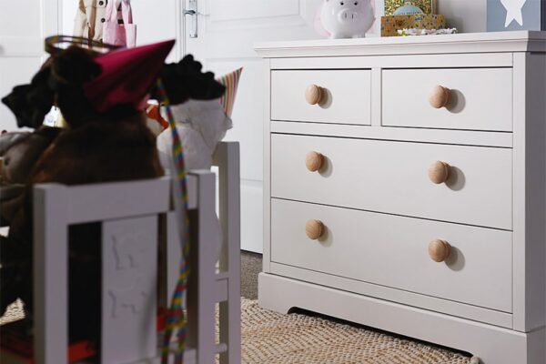 Natural wood handles