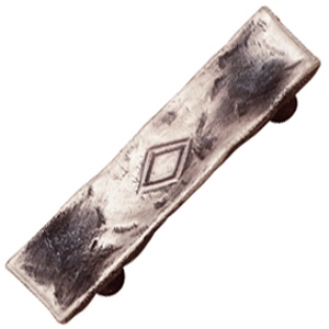 Knobs to embellish furniture - tiradores asa metal plata vieja puerta mueble clasico 676 2306p