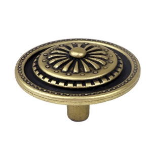 bronze vieilli bouton de meuble 44mm 209818