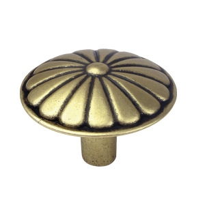 bronze vieilli bouton de meuble 35mm 213818