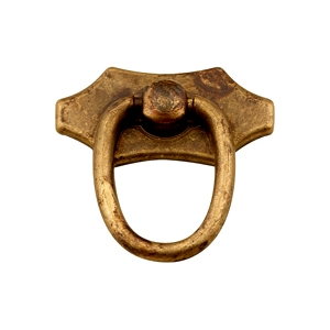 poignee anneau bronze vieilli meuble classique rustique 2500c