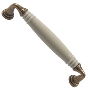 cream porcelain handle with bronze fitting classic furniture handle 261 393b8