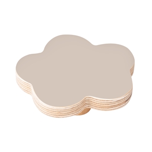 pomo mueble bebe nube 68mm madera abedul pintura arena bouton nuage 68mm bois de bouleau laque sable pour meuble de bebe