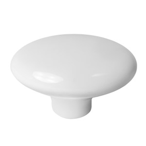 pomos tiradores ovalado porcelana blanca mueble 468p0