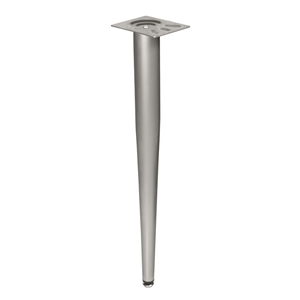 conic table leg chrome shiny finish legs furniture accesories n343