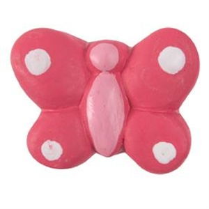 pomos tiradores mariposa rosa fucsia resina mueble infantiles ninos 700r1