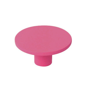 tirador pomo de mueble abs pintado rosa diseno juvenil 7704mg
