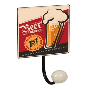 wall hanger knob beer vintage retro ap1430