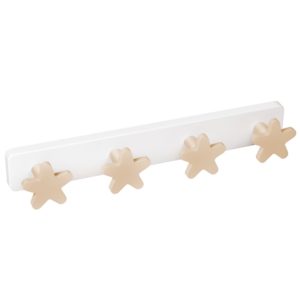 wall hanger baby room stars sand laquered wood vertical ap1565