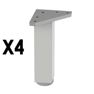 square legmat aluminumlegs furniture accesories n311