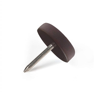 kufen möbelgleiter kunststoff für nageln 25mm. für bein möbel stuhl bett - b6007m3
