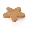 STAR KNOB 68x66 NATURAL BEECH WOOD