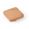 BOUTON CARRÉ 50X50MM BOIS DE HÊTRE NATUREL BOUTON CARRÉ 50X50MM BOIS DE HÊTRE NATUREL