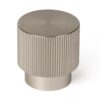 KNURLED ALUMINIUM KNOB 26MM MATT STAINLESS STEEL KNURLED ALUMINIUM KNOB 26MM MATT STAINLESS STEEL