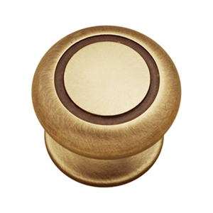bouton de meuble regence laiton brosse 06315