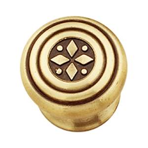 bouton de meuble feodal laiton 09306