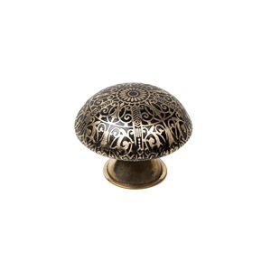 bouton laiton decore pognee meuble arabesque 1065a