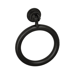 poignee anneau noir pour tiroir meuble classique ap117