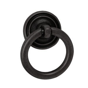 poignee anneau noir pour tiroir meuble classique ap121