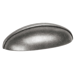 poignee coquille argent vieilli pour tiroir meuble classique ap126