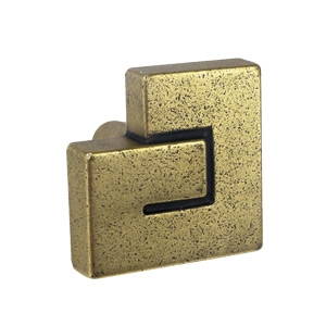 tirador pomo cuero viejo herrajes mueble clasico n581