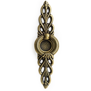 möbelring griff 125mm antique bronze