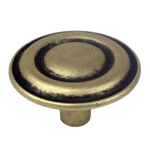 bronze vieilli bouton de meuble 33mm 211318