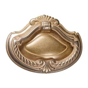 möbelknopf ring gold inka möbelbeschläge schublade 69x52mm  218lt1