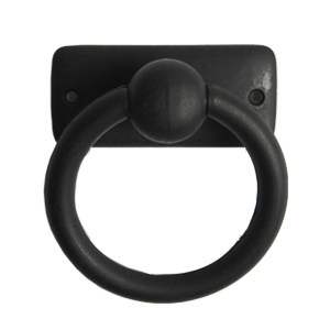 möbelknopf ring oxid schwarz für kommode schrank  2230n