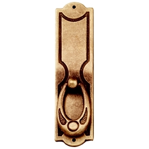 poignee marteau platine laiton mat meuble classique rustique 2377c