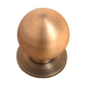 möbelknopf knopf von möbel kugel gebürstetes leder finish für schublade oder tür  24515