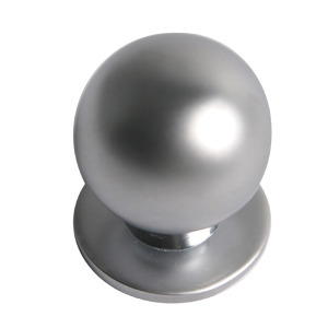möbelknopf knopf von möbel mattes chrom finish für schublade oder tür 24mm  24517