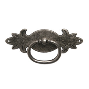 poignee anneau horizontal fer vielli meuble classique rustique 2700p