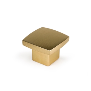 knopf 25x25mm satin enameliertes messing