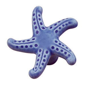 pomos tiradores estrella de mar azul mueble bano 317m1