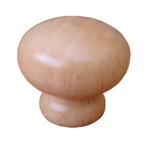 poignee bouton hetre naturel en bois 178 401ab