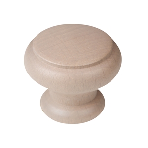 pomo cajon mueble 40mm madera tinte arena bouton meuble 40mm bois peint sable
