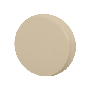 bouton poignee rond meuble beige arene bois laque 80mm