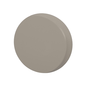 bouton poignee rondmeuble gris bois laque 80mm