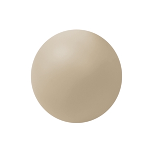 bouton poignee ballon meuble beige arene bois laque 50mm
