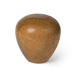 pomo redondo 33mm madera de acacia