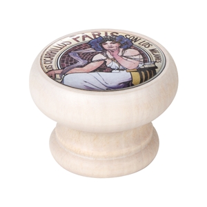 bouton meuble vintage bois blanc decape paris 450db01