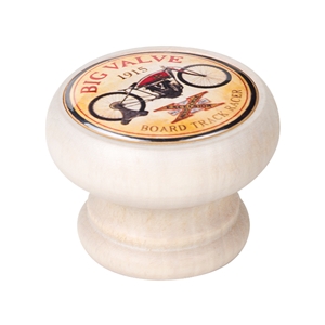 bouton meuble vintage bois blanc decape big valve 450db09