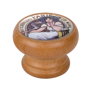 bouton meuble vintage bois couleur miel paris 450hm01