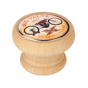 bouton meuble vintage bois couleur naturelle big valve 450hn09