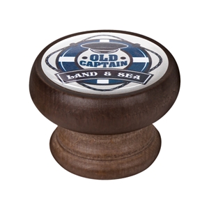 bouton meuble vintage bois couleur noyer old captain 450ng16