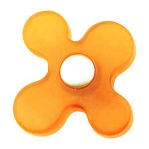 poignee bouton fleur etoile orange meuble enfants 608na