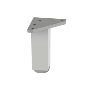 pied carrealuminium matpieds accessoires meuble n309